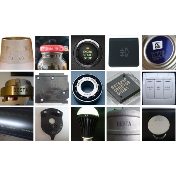 JPT Portable Mopa Laser Marking Machine , 50W Wood Laser Engraving Machine