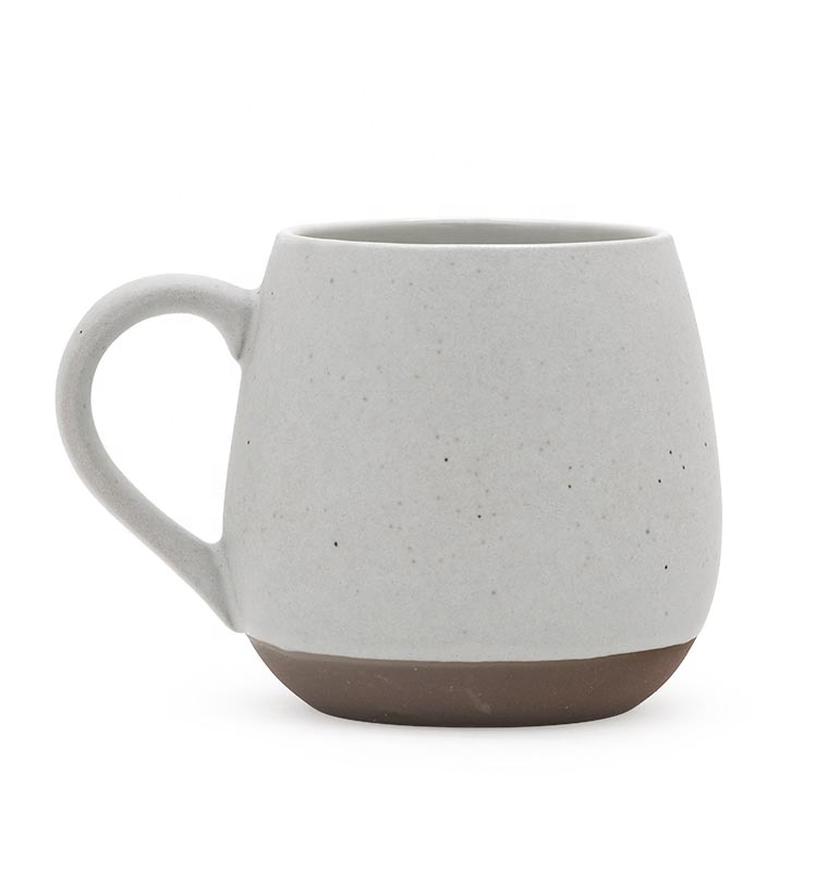 Stoneware new design unique element with inspiring words"NO WORRIES" wholesale white mug for student friends gift