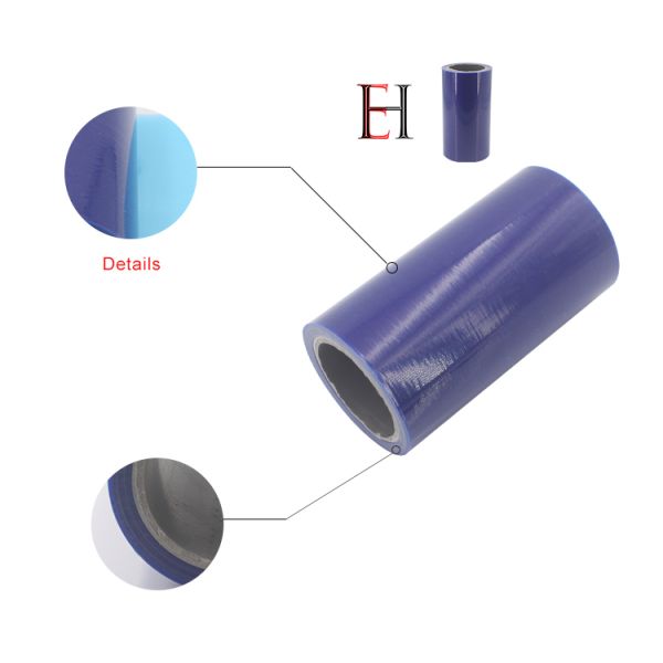 Anti Scratch Temporary PE Surface Protection Film For Aluminum PVC UPVC Profiles With Customization