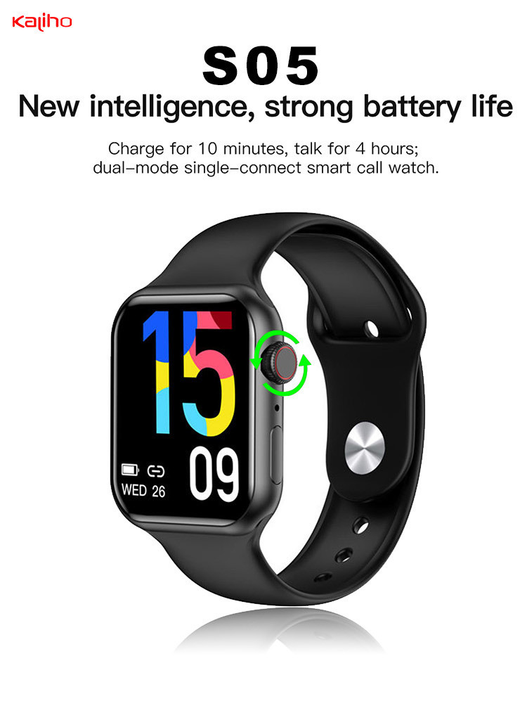 RTL8763E Bluetooth Calling Smartwatch With Sedentary Reminder 64MB