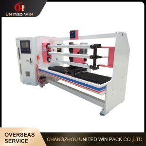 Quality Textured Paper Foam Tape Cutting Machine Three Shaft Three Blade for sale