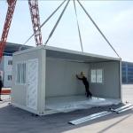 Modern Foldable Container House / Light steel Container Homes Modular