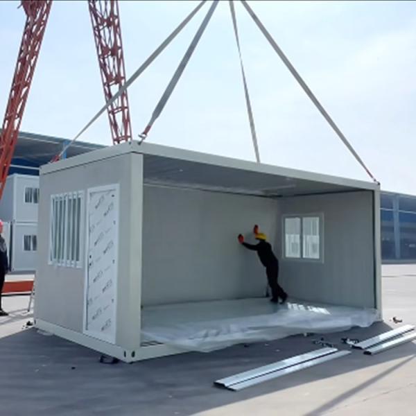 Modern Foldable Container House / Light steel Container Homes Modular