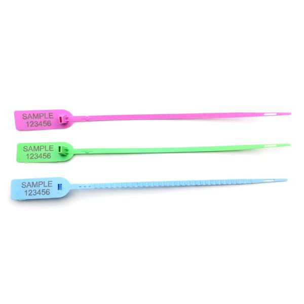 US-PS340W Tamper Proof Plastic Security Seals With 334N Tensile Strength
