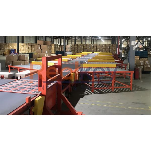Revolutionize Sorting Process Logistical Inclined Wheel Sorter DWS System For Large And Irregular Items