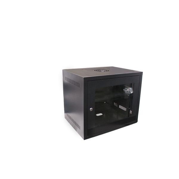 Removable Side Panel 6U Network Switch Enclosure for Standard Server Rack and Wall Mount