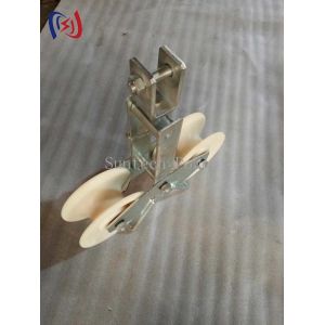 25KN Conductor Stringing Blocks Nylon Sheave Universal Stringing Block