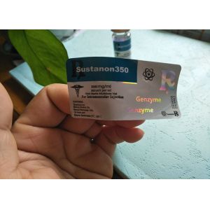 Quality Holographic 10ml Glass Vial labels for sale