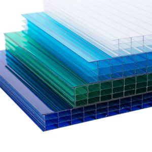 China UV Protected Polycarbonate Sheet Waterproof Multi Layer Polycarbonate Sheet Hollow on sale