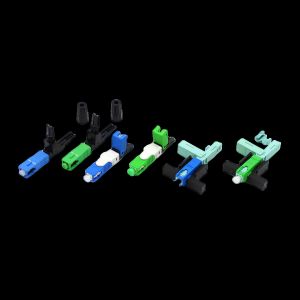 China SC UPC APC Simplex FTTH Fast Connector Telecommunication on sale