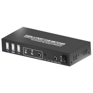 China 3840x2160 60Hz 4K 2x1 HDMI DP KVM Switch on sale