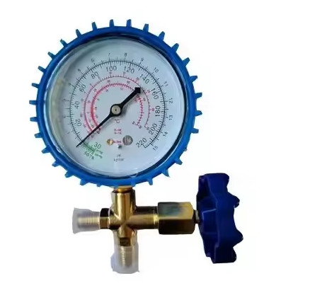 R410 R22 Freon Charging Gas AC Car Air Conditioner Manifold Pressure Gauge for Refrigerant