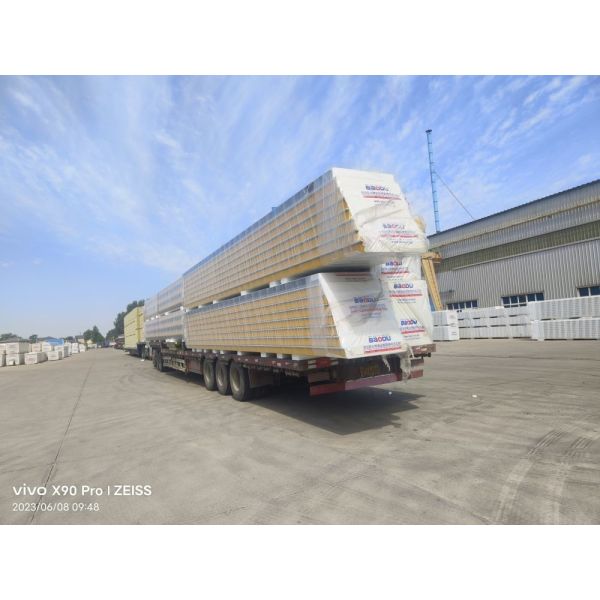 Noise Reduction Sandwich Panel Mineral Wool Energy Efficient For Building Projects