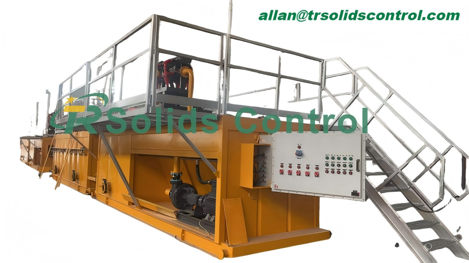Quality 500 GPM HDD Mud Recycling System with Hydrocyclone for sale