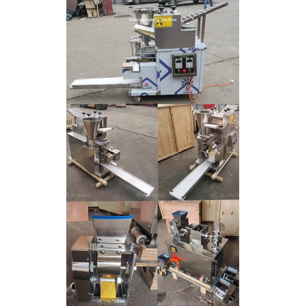 Automatic Dumpling Maker Machine for Food Processing Industry Pelmeni Samosa Ravioli