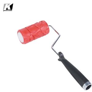 Quality 4 Inch Multiscene Patterned Paint Roller Ultralight Rubber Design for sale