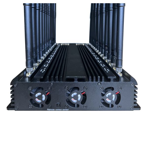 Multifunctional 26 antennas jammer shielding all 2G 3G 4G 5G WIFI GPS RF LOJACK VHF UHF LORA FM Radio Signals with Remote Control