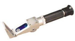 Quality Manual Handheld Brix Refractometer Measurement Tool Copper Material for sale