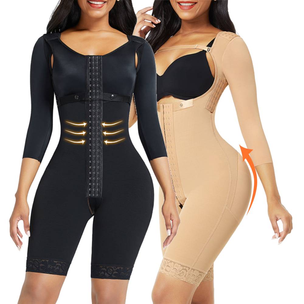 Beautiful Design Women's One-Piece Shapewear with Tummy Control and Mid Thigh Bodysuit