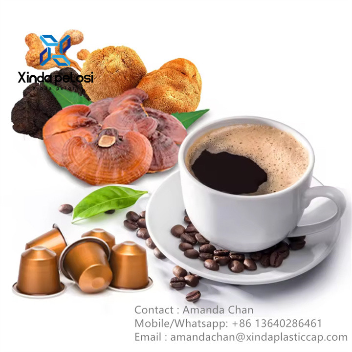 Factory Recyclable Coffee Capsule Aluminum Foil Capsules With Heat Sealing Lids