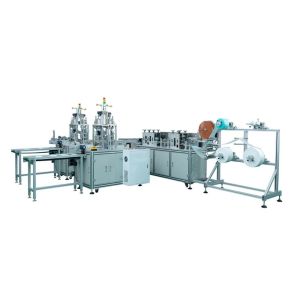 Automatic 3 Layers Flat Non Woven Mask Making Machine