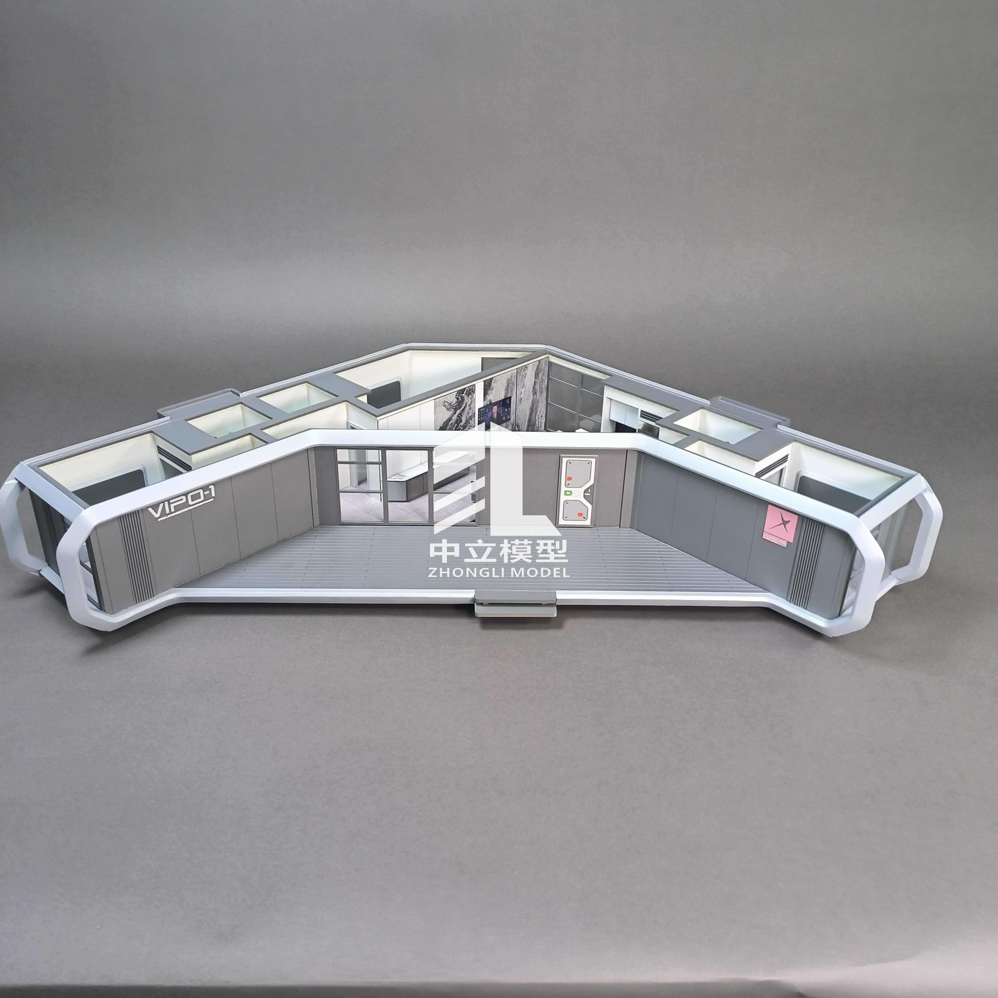 1:20 Modular Building Architectural Model Modern Interior Architecture Model