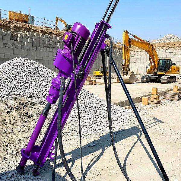 Horizontal Directional Drilling Equipment Slope Protection Operations Hydraulic DTH Drilling Rig