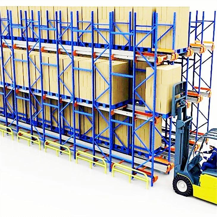 Automated Radio Shuttle Rack System with Lithium Battery