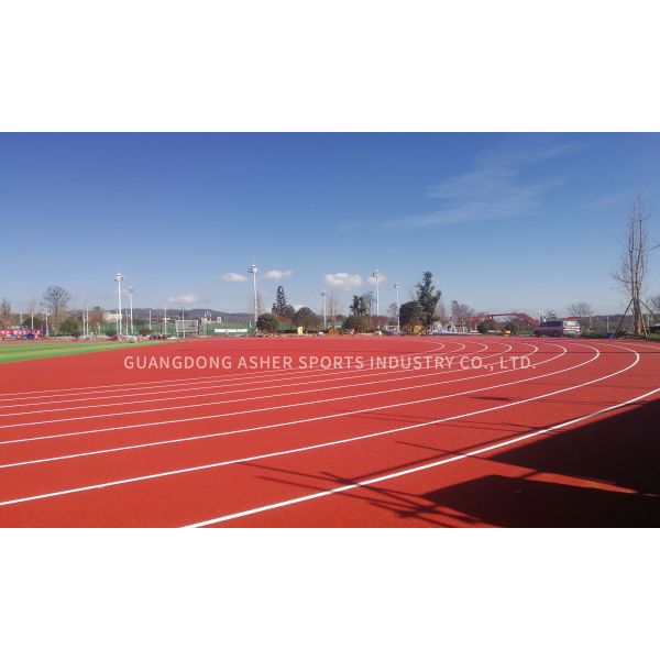 Recycled IAAF Running Track Customized UV Resistant Stadium Use