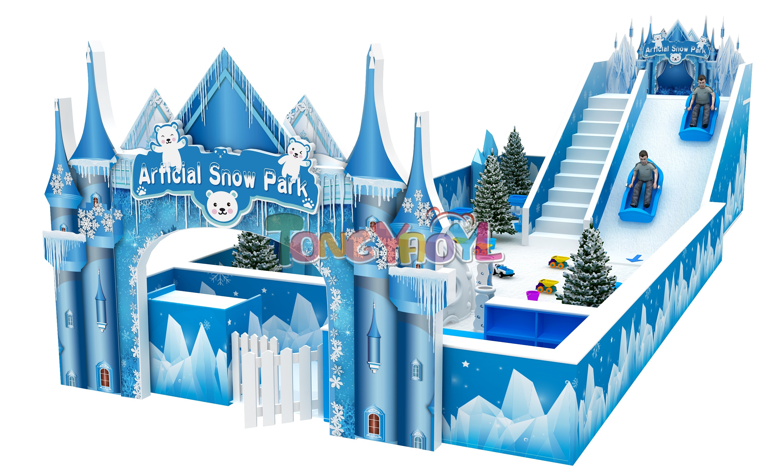 Quality Energetic Children Custom Indoor Playground Equipment Capacity 100-500kg for sale