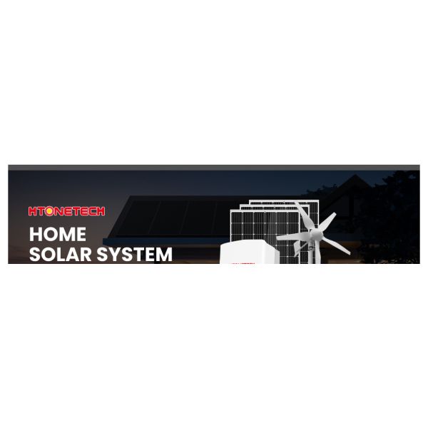 Htonetech Solar Panel On Grid System Single Phase / Three Phase Inverter