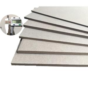 Quality China Manufactures Grey Board Sheet Recycled Chipboard Paper Sheets for sale