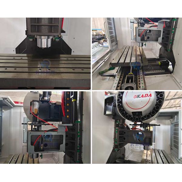 5th Axis Metal Vertical Machining CNC Milling Center VMC 850