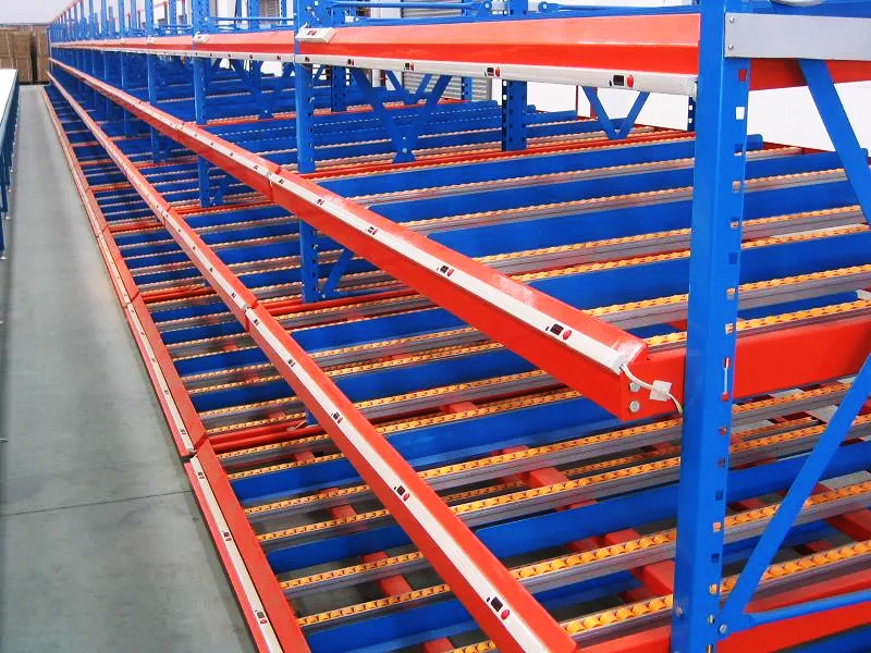 Warehouse Flow Rack for Carton Storage Box Flow Gravity Storage Roller Racking Carton Flow Racking