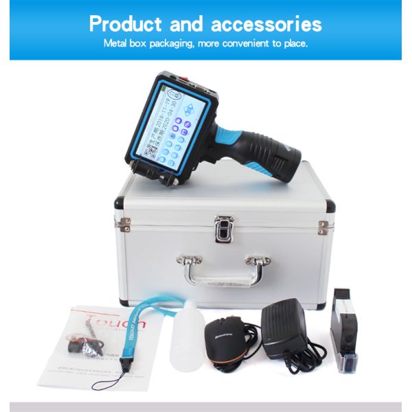 Large Wide Format Handheld Inkjet Printer Fast Dry Ink Type for Industrial Production