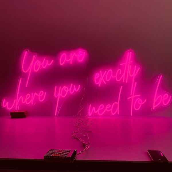 HIGHSPAN Personalized 3d Neon Channel Letters With Acrylic Board