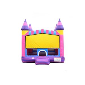 Candy Inflatable Bounce House , Double Stitching Backyard Bouncy Castle Rental
