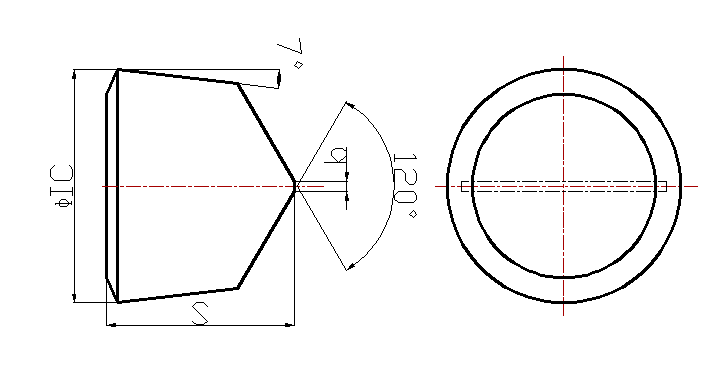 High Hardness Solid CBN Inserts RCGX/RCMX Finish Turning For Hardened Steel Bearings