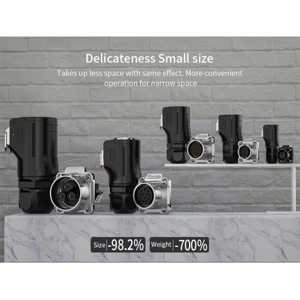 Water Resistance IP68 in Mated Cable Connector Outdoor Use M12 5 Pin Waterproof Connectors