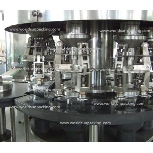 China 6000bph Automatic Capping Machine Rotary Glass Jar Cap Crimping Machine on sale