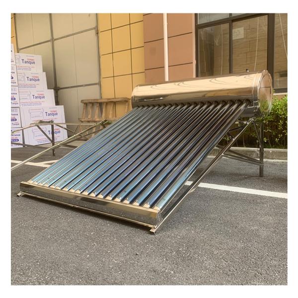 All Stainless Steel Vacuum Tube Solar Water Heater Electric Freestanding for Household Use Manufactured for Bath Solar Water
