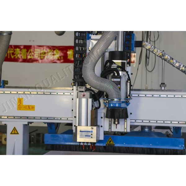 Loading Unloading CNC Machine Panel Furniture Production Line With Boring Head / Drilling