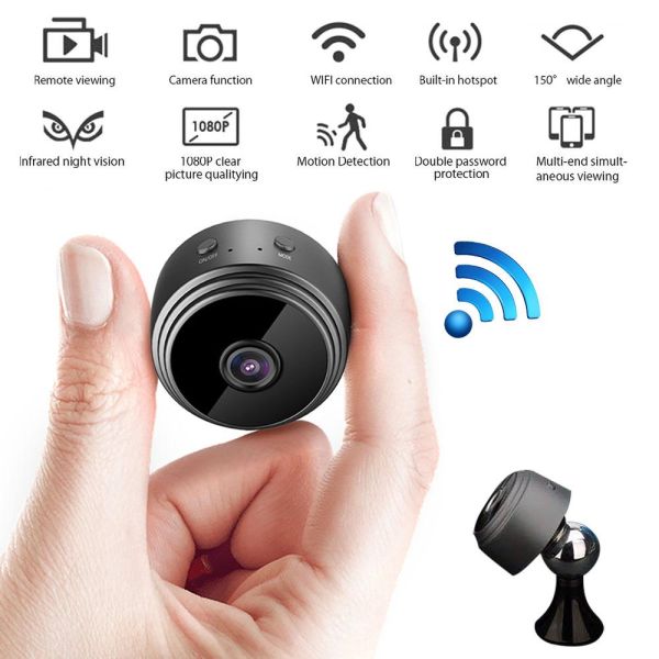Wireless WiFi IP Camera A9 Mini HD 1080P Security Cam For Home P2P Network Monitoring