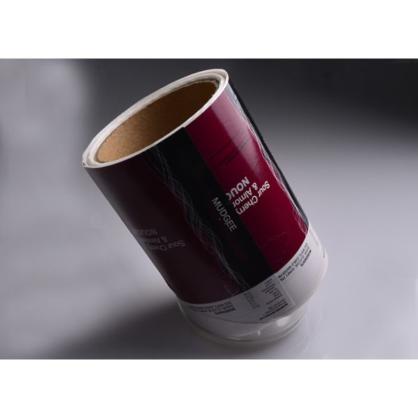 Personalized printed cmyk full color sticky paper roll packaging labels