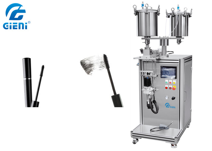 China SUS304 Mascara Semi Auto Filling Machine With Touch Screen Control on sale