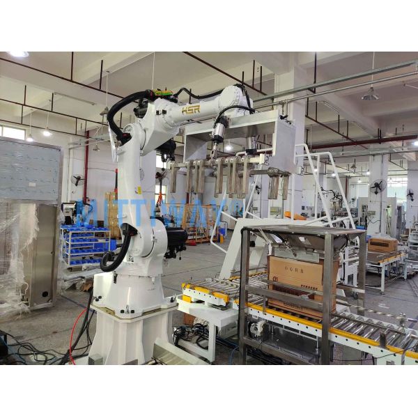 Durable Industrial Robot Palletizer Machine Powerful for Heavy Duty Needs