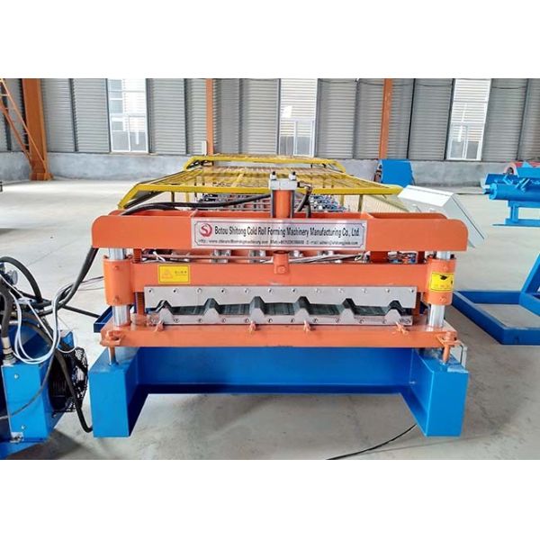 IBR Trapezoidal Profile Metal Tile Roofing Sheet Roll Forming Making Machine