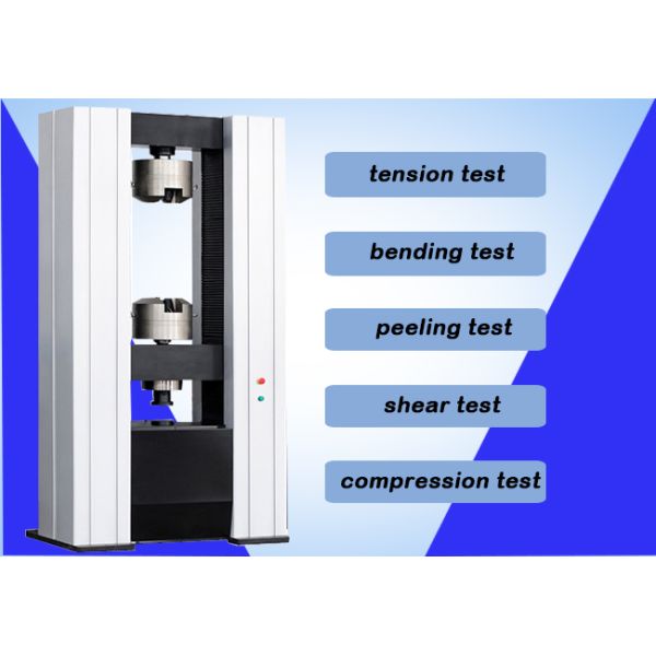 100KN Electronic Test Equipment , Textile Testing Machine Over Current Protecting