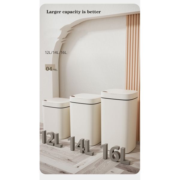 Household Low Consumption and Long Life Intelligent Electronic Motion Induction Plastic Trash Can