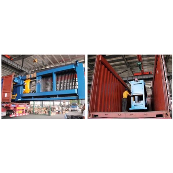 7.5kw Reverse Gabion Mesh Machine Straight Twisted Type